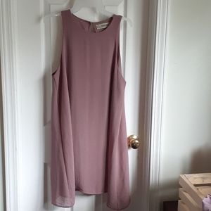 Mauve Callie Mac Slip Dress
